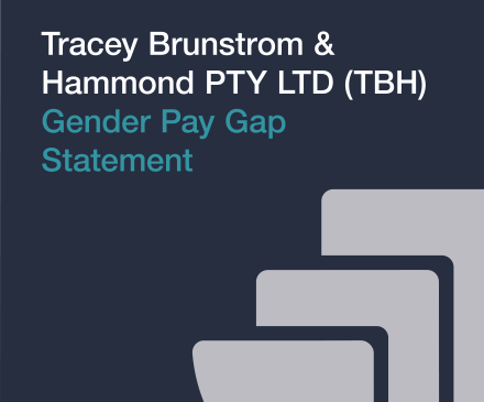 TRACEY BRUNSTROM & HAMMOND PTY LTD (TBH) – GENDER PAY GAP STATEMENT